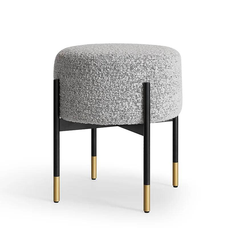 Скандинавский Легкий Роскошный Мягкий Пуф – Досуговый Ленивый Пуф для Гостиной для Переобувания, Пуф для Спальни mc